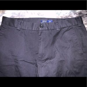 Izod Black Dress pants 33W x 29L